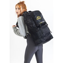 Meschain 55+10 Litre Körüklü Dağcı Sırt Çantası Su Geçirmez Çok Gözlü Okul Kampçı Seyahat Dağcı Outdoor Sırt Çantası