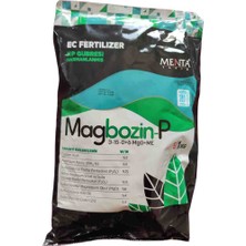 Menta Magbozin-P Np 1 kg Zeytin Ceviz Tüm Meyve Sebzeler İçin Çiçek Tutturucu Meyve Koruyucu Yaprak Gübresi