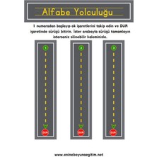 Alfabe Yolculuğu Yaz - Sil - Sür