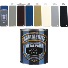Marshall Hammerite Düz Pürüzsüz Tip Metal Boyaları 0.75 Lt
