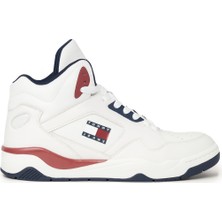 Tommy Hilfiger Tjm Basket Mıd Top Mavi Erkek Sneaker