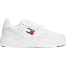 Tommy Hilfiger Tjw Retro Basket Ess Beyaz Kadın Sneaker