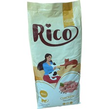 Rico Tavuk Etli Yetişkin Kedi Maması 15KG