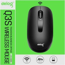 Deiog Q3S Wireless Mouse 2.4 Ghz Pc Laptop tv mac uyumlu