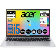 Acer Aspire 3 A315-58 Intel Core I5-1135G7 8gb 512GB SSD Freedos 15,6" Intel Iris Xe Graphics IPS Fhd Taşınabilir Bilgisayar+Snertech Çanta