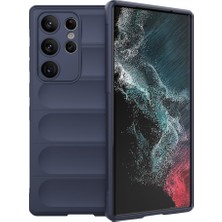 FitCase Samsung Galaxy S22 Ultra Kılıf Optimum Lens Çerçeveli Silikon Kapak