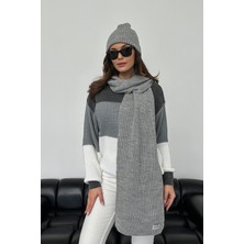Nosia Fashion Kadın Triko Atkı Bere Takımı