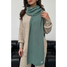 Nosia Fashion Kadın Çizgili Triko Atkı