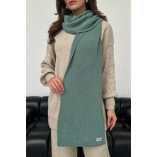 Nosia Fashion Kadın Çizgili Triko Atkı