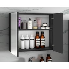 Alfa Banyo Viola-Antasit (65+35) 100 cm Mdf Boy Dolaplı Lavabolu Banyo Dolabı Takımı**demonte Değil*