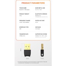 Zrh Bluetooth Adaptör V 5.3 USB Bluetooth Adaptörü Dongle