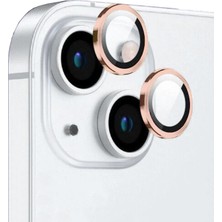 Cupcase Apple iPhone 15 Plus  Cl-12 Premium Safir Parmak Izi Bırakmayan Anti-Reflective Kamera Lens Koruyucu