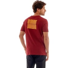 Galatasaray Lisanslı Unisex Bordo T-Shirt Hediye Aslan Ahşap Kutulu
