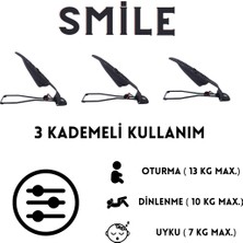 Mamma Smile Cotton Eco Sallanır Üç Kademeli Ana Kucağı