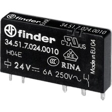 Finder 34.51.7.024 Finder Elekro Mekanik Röle 24 Vdc