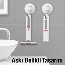 Teknoexpress Taşınabilir Mini Tezgah Banyo Mutfak Çekpas Portatif Lavabo Çekpası Süngerli Cam Silme Çekpası