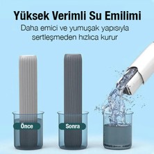 Teknoexpress Taşınabilir Mini Tezgah Banyo Mutfak Çekpas Portatif Lavabo Çekpası Süngerli Cam Silme Çekpası