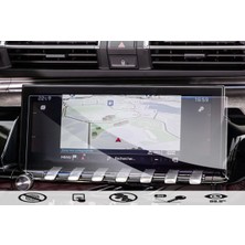 Dkm Peugeot 508 Gt Line Allure Multimedya Ekran Koruyucu Kırılmaz Şeffaf Temperli Nano Cam