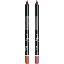 Golden Rose Emily Dudak Kalemi 2'li Set 203 ve 217 Renkleriyle Kremsi Yapıda