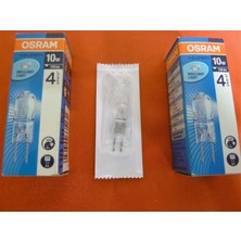 Tram56 Osram 6V 10W G4 64410S Kapsül, Iğne Bacak İç Halojen Ampul. 2 ad.