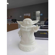 SLA Figures Boyanmaya Hazır Baby Yoda Figürü 9 cm Star Wars