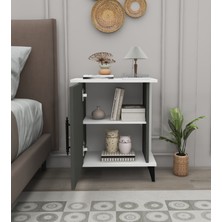 Enda Home Collection Enda Home Adela Raflı Modern Komodin