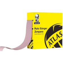 Atlas Rulo Soft Sünger Zımpara 115 Mm. - 25 Mt. - 120 Kum