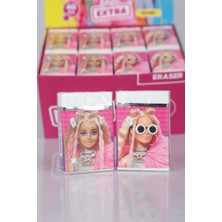 Barbie Lisanslı Silgi 2 Adet Renkli Tasarım ile Çocuklar İçin Eğlenceli Kullanım