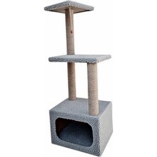 Turkuaz Tırmalama TR211 Draco Katlı Kedi Evi