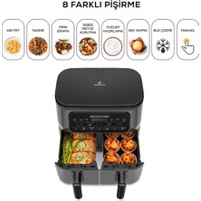 Karaca Air Premium Duo 8 Lt Xxxl 8 Kişilik Airfryer