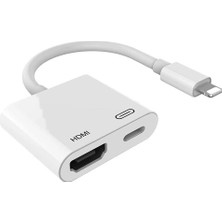 Brs Lightning HDMI Adaptörü, Iphone, Apple Mfi Sertifikalı, Lightning HDMI Konnektör Dijital Av Adaptörü, iPhone 13/se/12/11/xr/x/8/7/ipad ile Uyumlu