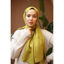 Silk Home Deluxe Şal 40003-32 Yağ Yeşili