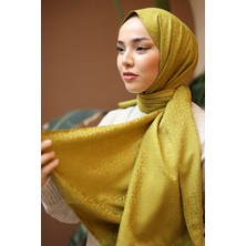 Silk Home Deluxe Şal 40003-32 Yağ Yeşili