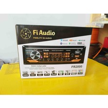 Fi Audio Fiaudio 4X60 Ses Çıkışlı Çift USB Aux Bluetooth ve Radyolu Oto Teyp