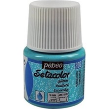 Pebeo Glitter Simli Kumaş Boyası 206 Turquoıse 45 ml