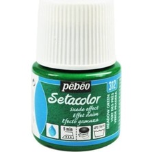 Pebeo Suede Effect (Süet Etkisi) Kumaş Boyası 312 Meadow Green 45 ml