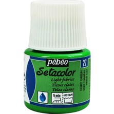 Pebeo Light Fabric (Transparan) Kumaş Boyası 27 Lıght Green 45 ml