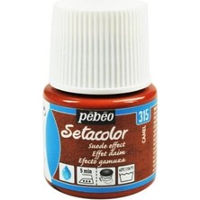Pebeo Suede Effect (Süet Etkisi) Kumaş Boyası 315 Camel 45 ml