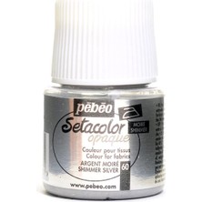 Pebeo Setacolor Opak Kumaş Boyası 45ML 60 Shimmer Silver