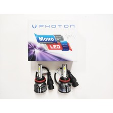 Replax Photon Mono H8 12V-24V LED Xenon Beyaz 3+Plus 7000 Lümen Headlight