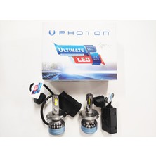 Replax Photon Ultimate H4 12V-24V LED Xenon Beyaz 5+Plus 9500 Lümen Headlight