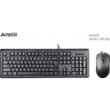 A4Tech A4 Tech KR-9276 Q USB Standart Klavye+Optik Mouse