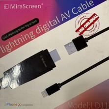 Mira Screen Iphone Lightning Hdmi Tv Görüntü Aktarımı X-11 Ios 13 -(7-8-X-11 Pro)