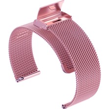 İzmirTech 22MM Gear S3 Watch 4 -Gt2 GT2E 46MM Kayış Kordon Milano Metal Klasik Kopça