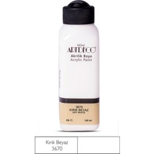 Artdeco Akrilik Boya 140 ml Kırık Beyaz
