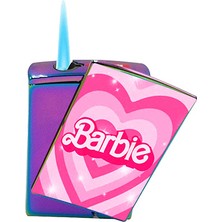 İşte Bu Barbie Baskılı Sigara Tabakası ve Kaydırmalı Çakmak Seti