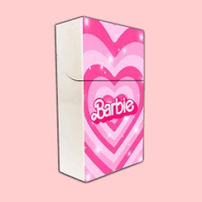 İşte Bu Barbie Baskılı Sigara Tabakası ve Kaydırmalı Çakmak Seti