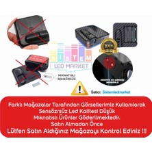 Femex Kia Araçlar Için Mesafe Sensörlü  Fotoselli Pilli Yapıştırmalı Kapı Altı LED Logo