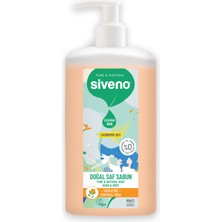 Siveno %100 Doğal Sıvı Kastil Sabun Portakal Yağlı Yoğun Nemlendirici Arındırıcı Bitkisel Vegan 1000 ml