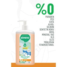 Siveno %100 Doğal Sıvı Kastil Sabun Portakal Yağlı Yoğun Nemlendirici Arındırıcı Bitkisel Vegan 1000 ml